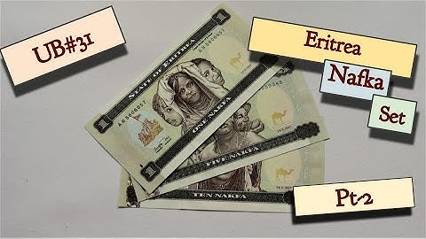 UB#31 PT 2 ERITREA Currency Set| OneArcher| Eritrea currency | Eritrean Nafka