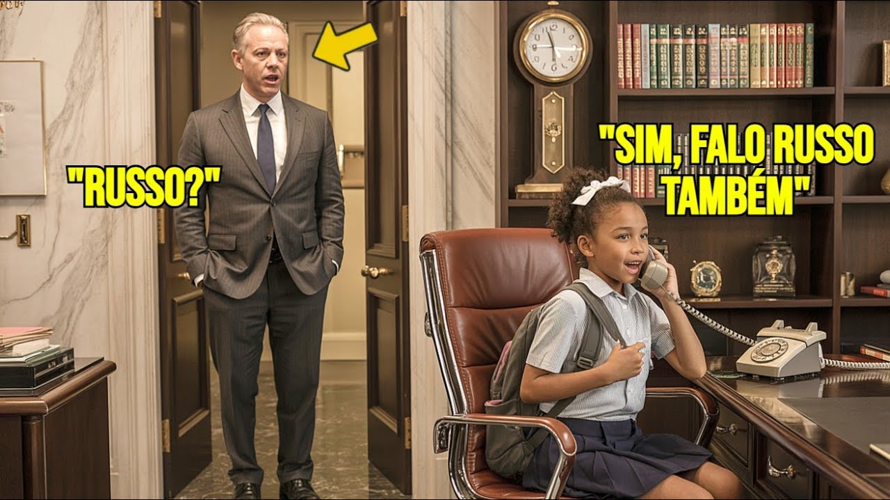 HOMEM RICO OUVE FILHA NEGRA DO JARDINEIRO FALAR 5 IDIOMAS COM SEU SOCIO! ELE FICOU SEM REÇÃO