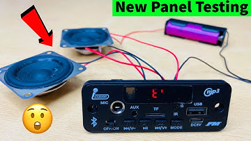 New Bluetooth panel testing | Display or type c port module | ​⁠@Electronicsproject99