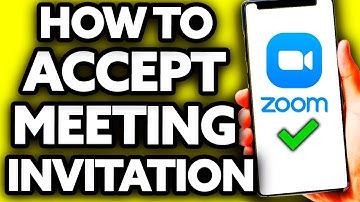 How To Accept Zoom Meeting Invitation in Mobile [Very EASY!]