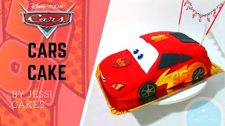 Cars 3D Cake Torta De Cars Jessi Cakes