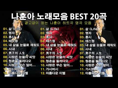 나훈아 히트곡 노래모음 BEST 20곡｜광고없이 듣는 나훈아 명곡｜7080 세대가 사랑하는 트로트