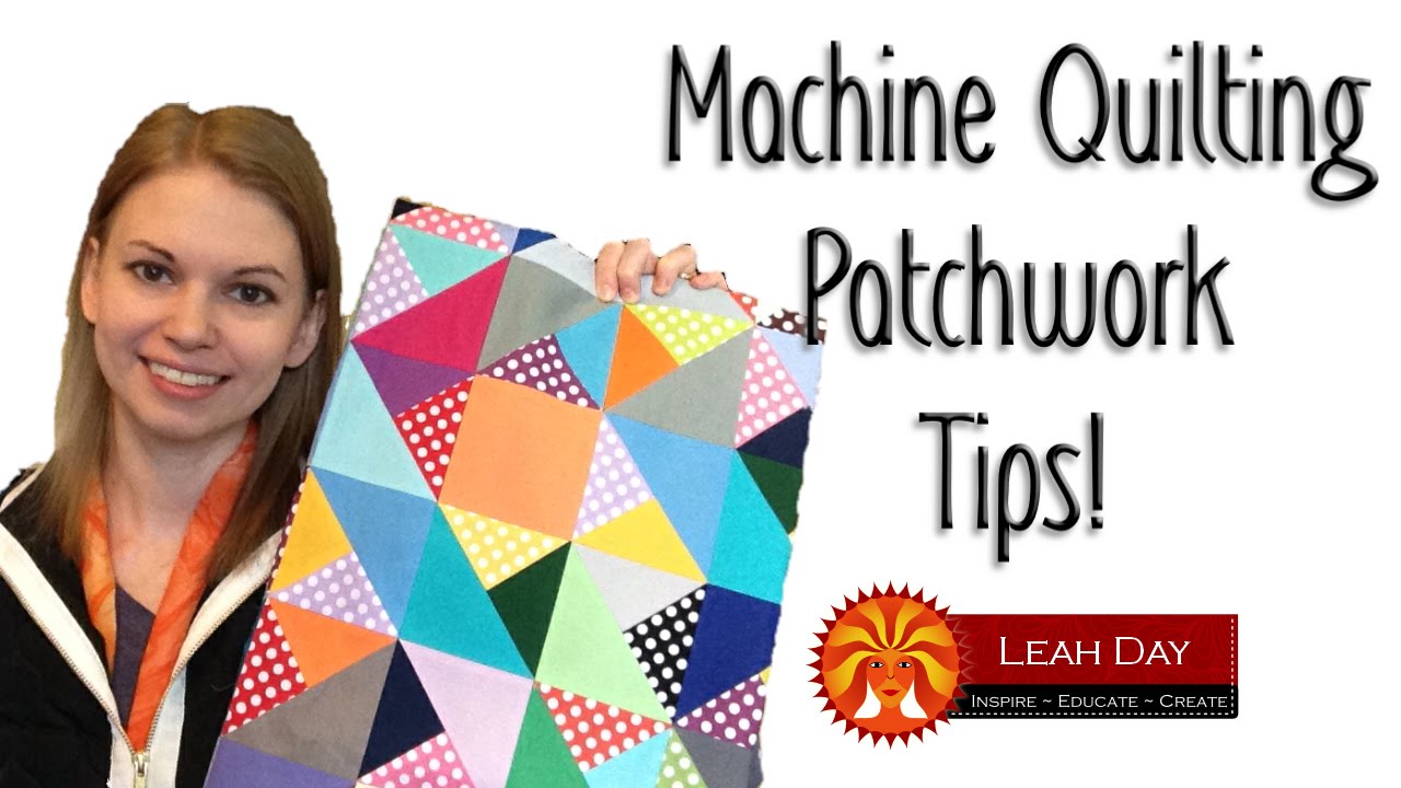How to Machine Quilt Intricate Pieced Quilts