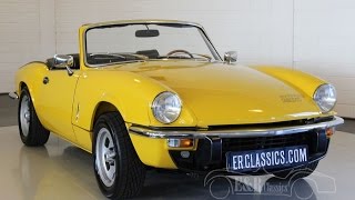 Triumph Spitfire 1500 TC 1979 - VIDEO - www.ERclassics.com