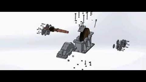 MÔ PHỎNG LẮP RÁP HỘP GIẢM TỐC