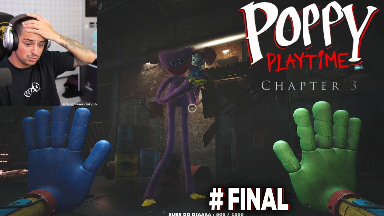 CORINGA JOGANDO POPPY PLAYTIME 3 - Chapter 3  EP9