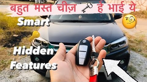 Vitara Brezza Smart Key 🗝 Hidden Features And Tricks 2021 🔥
