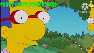 The Simpsons Treehouse Of Horror Count Death Part 4 2010-2019