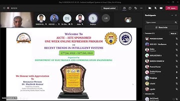 AICTE-ISTE REFRESHER PROGRAM || Day -5|| Session  2