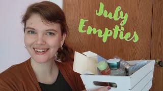 July Empties