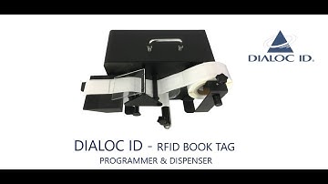 DIALOC ID RFID Book Tag Programmer & Dispenser