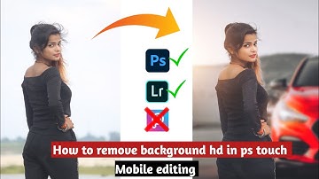 How to change your photo background Like pro in ps touch Mobile | NSB PICTURES