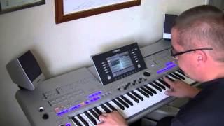 Video thumbnail of "Erasure A Little Respect. YAMAHA TYROS 4"