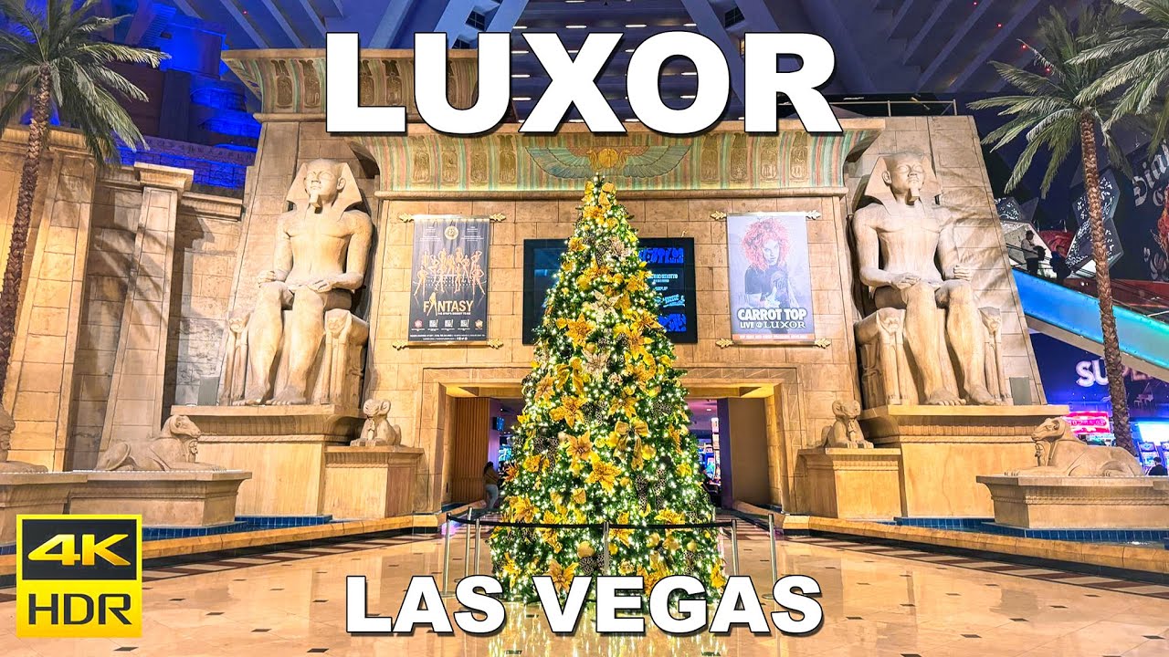 Luxor Las Vegas Walk | December 2023