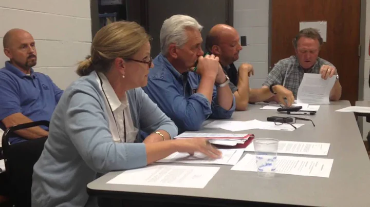 Anderson Mayor Terry Frank, Commissioner Steve Mea...