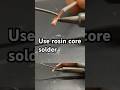 How to tin stranded wire