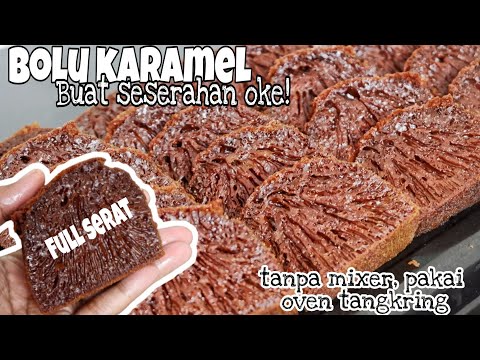 Cara Buat Bolu Karamel 8 Telur