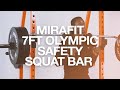 Mirafit 7ft Olympic Safety Squat Bar