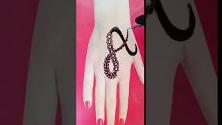 Easy Mehndi Design Trick 2024 Simple Mehndi Designs A Latter Mehndi Design