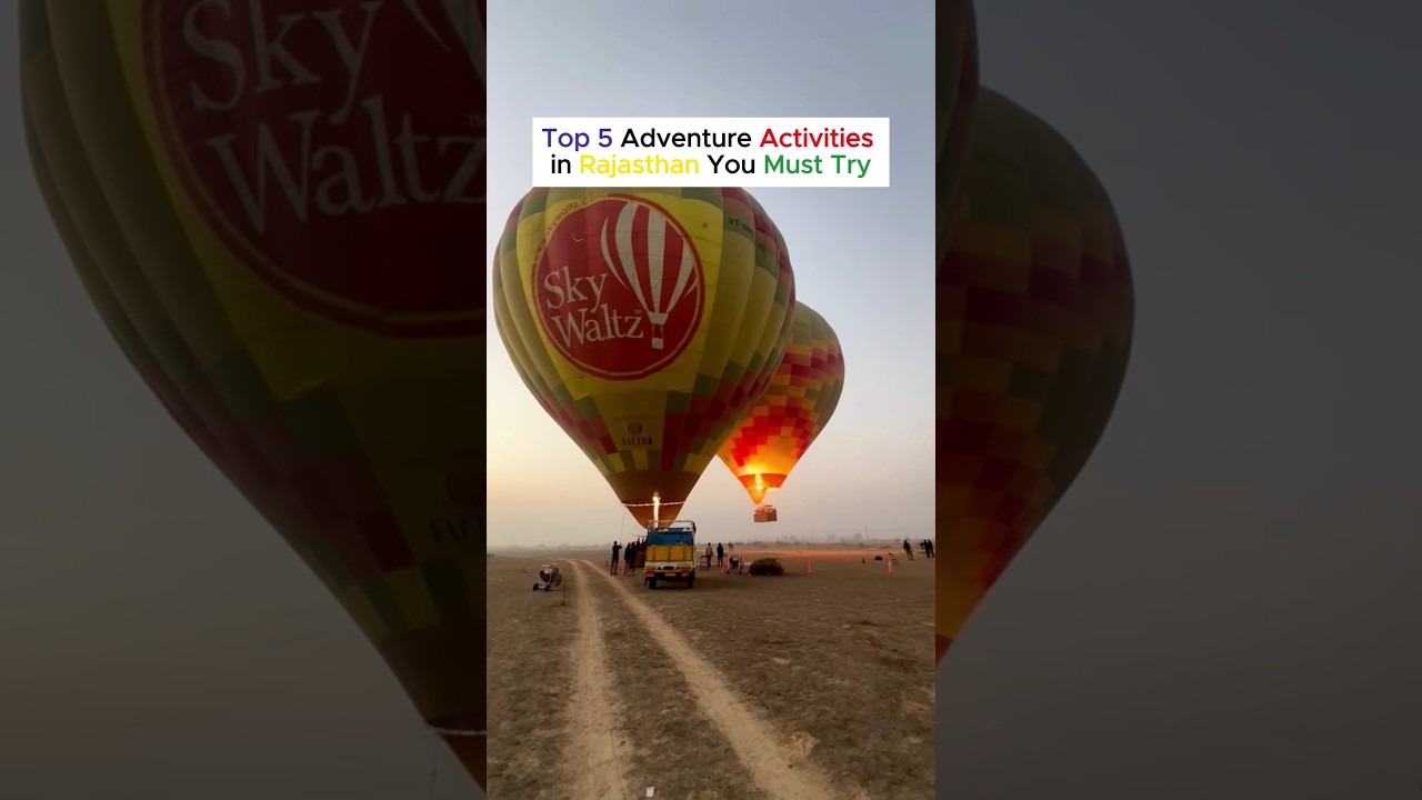 Top 5 Adventure Activities in Rajasthan You Must Try ๐ช๐ฆโจ Top 5 Adventure Activities in Rajasthan You Must Try ๐ช๐ฆโจ