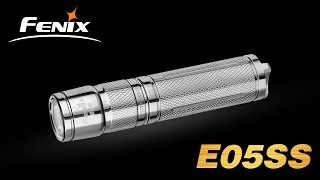 fenix e05ss flashlight E03R v2.0 Keychain Flashlight, Grey, 500 Lumen Bright USB-C Rechargeable EDC with Red LED and Organizer (Grey) If you need a small Fenix E05 SS LED Flashlight