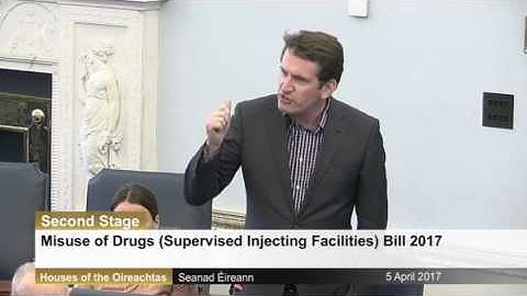 Misuse of Drugs (Supervised Injecting Facilities) Bill 2017  - 5th April 2017