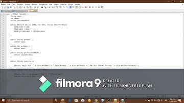 Konsep OOP java beserta CONTOH PROGRAM terbaru!!!