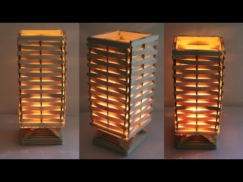 Video: Mga Handmade Lamp (28 Na Larawan): Mga Modelo Ng Eksklusibong May-akda Mula Sa Mga Materyales Sa Scrap