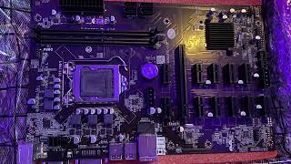 Aliexpress B250 12P BTC motherboard overview and function test