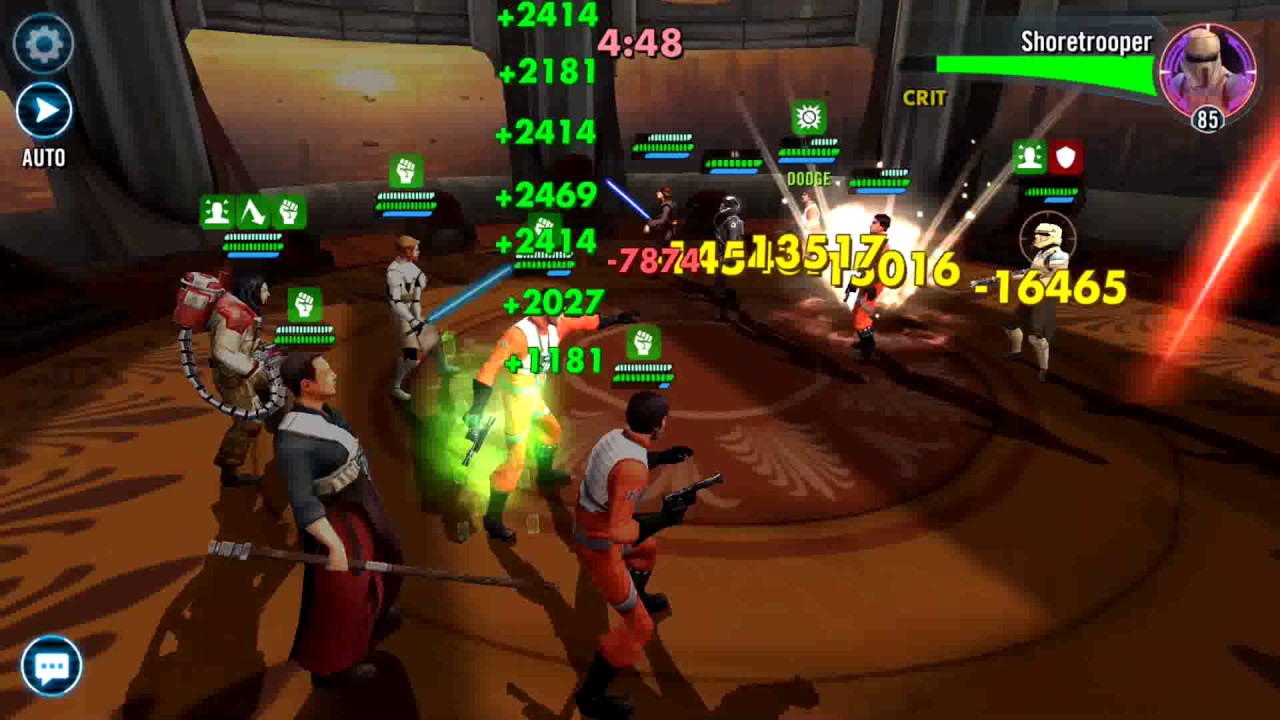 SWGOH DZ, 7*Chaze, 5*GK vs DZ Ani Meta