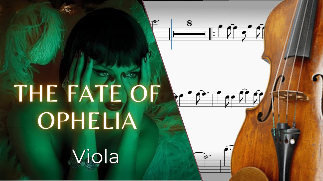 The Fate of Ophelia – Viola Sheet Music 🎶 (PDF Link)