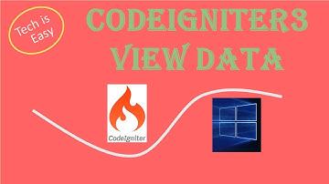 Codeigniter3 | Read Data