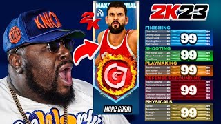 SECRET MARC GASOL BUILD NOBODY'S TALKING BOUT ON NBA 2K23