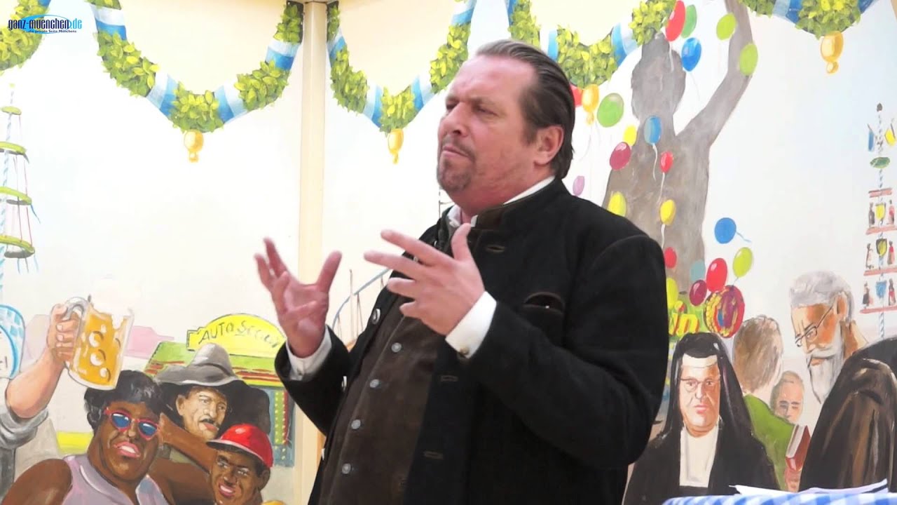 Offizieller Oktoberfest Maßkrug 2014 - Vorstellung durch Andreas Giebel (vollständige Version)