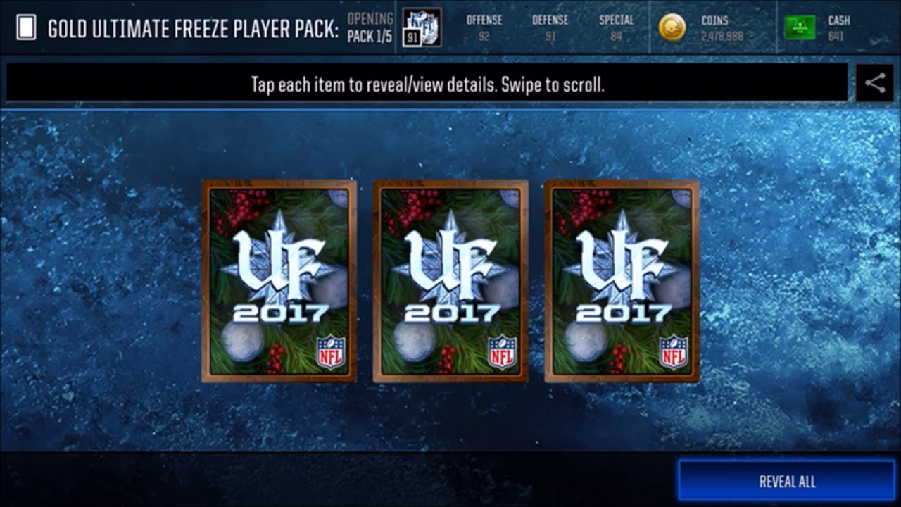 Christmas Tournament Reward Opening(Multiple Elites + New Presents!?) | Madden Mobile 18