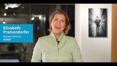 R2P at 20: Ms. Elisabeth Pramendorfer, Geneva Director, GCR2P