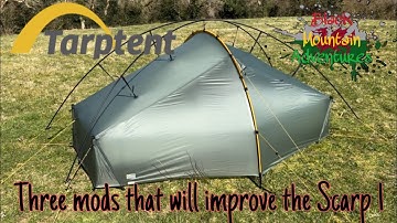 2022 #tarptent #scarp1 modifications that really do make a difference.