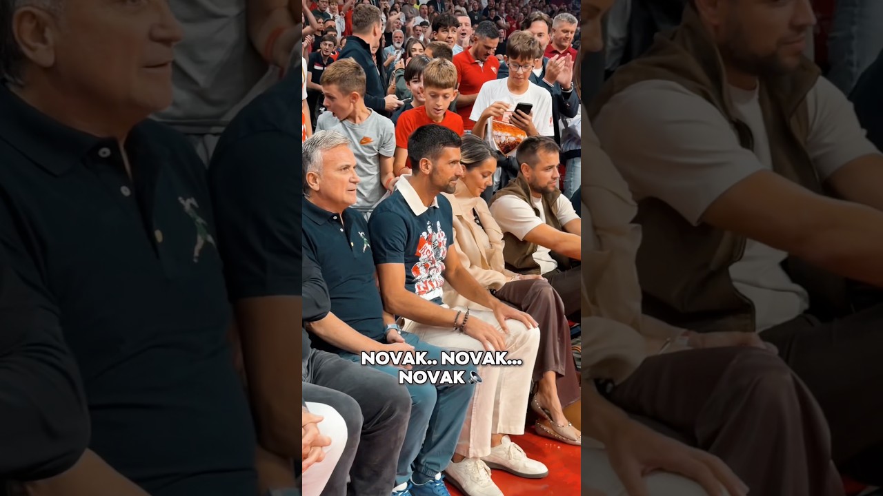 Novak Djokovic DOESN’T MISS the FIRST GAME of Crvena Zvezda in Belgrade