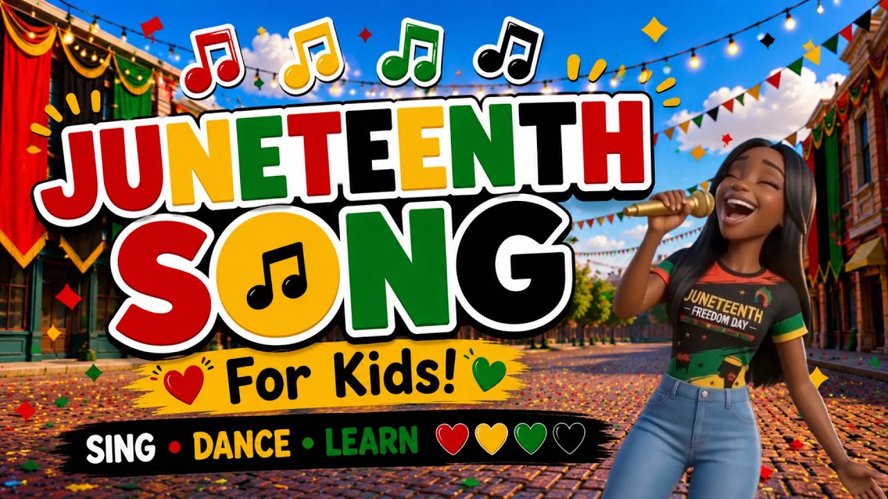 Juneteenth Song | Happy Juneteenth an Original Song by Ms. Zita