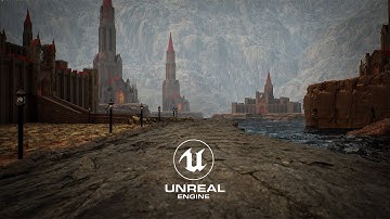 Gothic Environment | Unreal Engine 4K