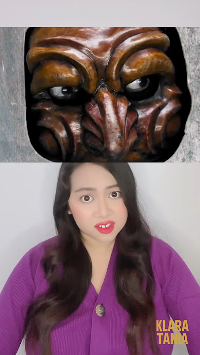 DINDING TOPENG SIKOPET!! | Klara Tania #shorts