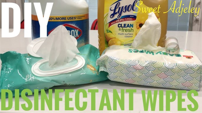 How to Make Homemade Cleaning Wipes - Divas Can Cook