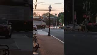 Train 2125 Expreses Through Montvale (7/22/23) #njtransit #railway #4014