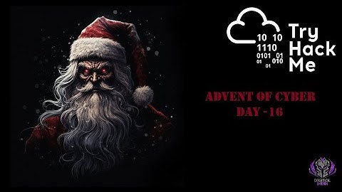 THM advent of cyber 2023 day 16 | Can