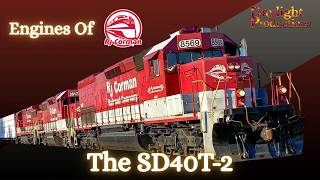 Engines of RJ Corman: The SD40T-2
