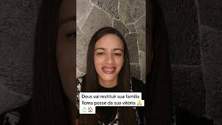 Deus vai restituir sua família 🙏 #deus #revelaçãodedeus #viralvideo