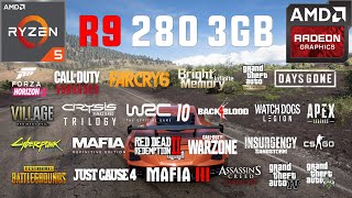 R9 280 3GB Test in 30 Games in 2021