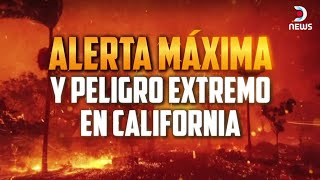 Thumbnail for Alerta máxima y peligro extremo por los incendios forestales en Estados Unidos - DNews