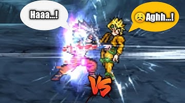 Dio K1 VS Goku Omni God in Jump Force Mugen