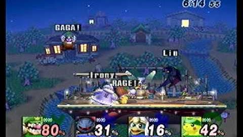 Inui(MK) Atomsk(DDD) vs NinjaLink(Pikachu) MalcolmM(Wario) 4